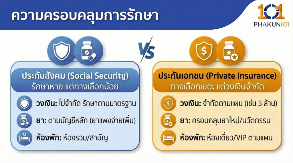 ความครอบคลุมการรักษา
