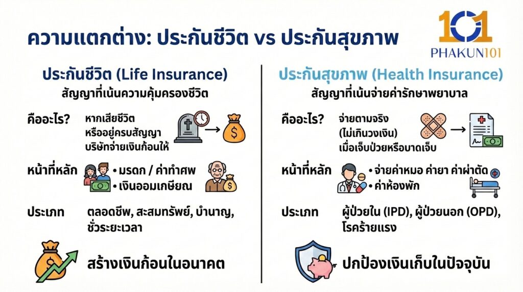 ประกันชีวิตคืออะไร