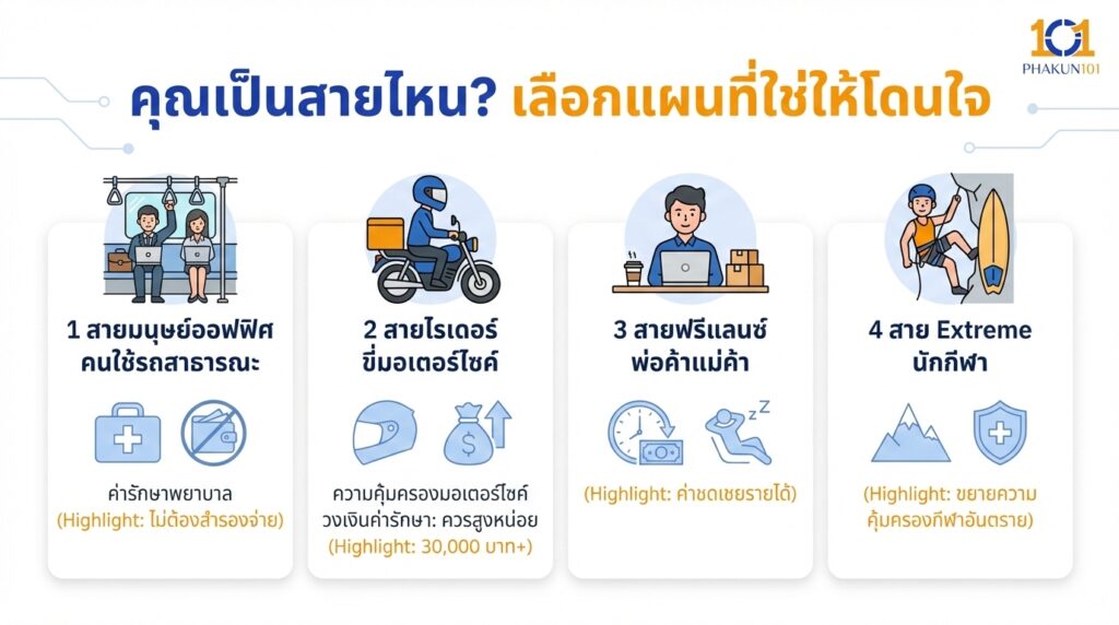 คุณเป็นสายไหน? เลือกแผนที่ใช่ให้โดนใจ