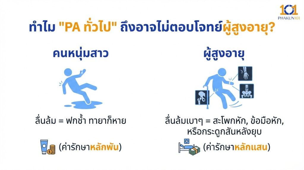 ทำไม "PA ทั่วไป" ถึงอาจไม่ตอบโจทย์ผู้สูงอายุ?