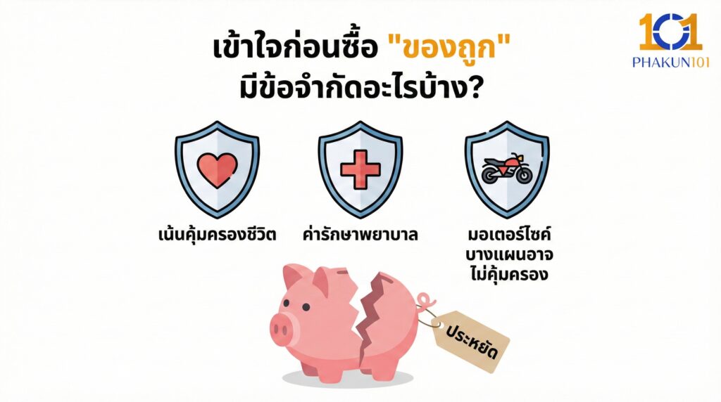 เข้าใจก่อนซื้อ "ของถูก" มีข้อจำกัดอะไรบ้าง?